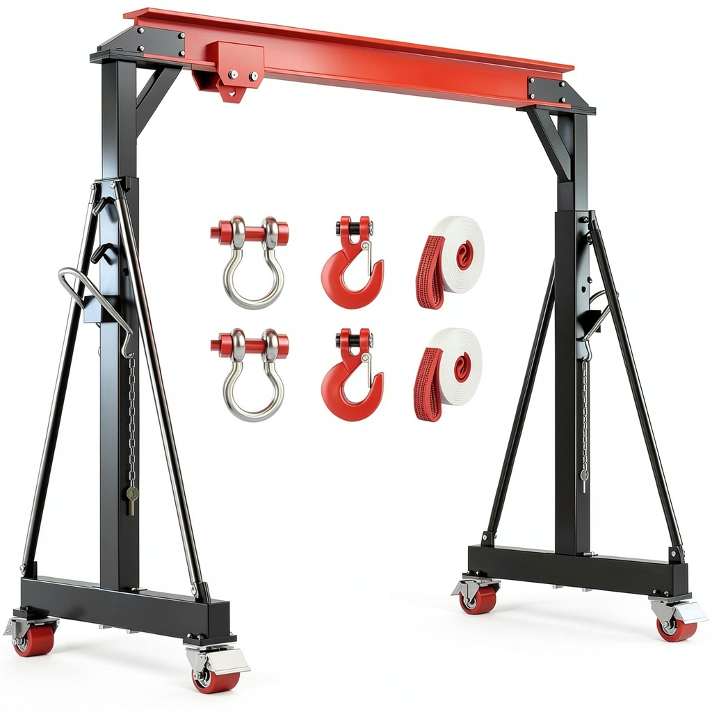 Dkenicor Gantry Crane in an industrial workshop