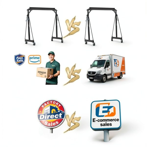 Lyfoo Gantry Crane Adjustable Height 6600 LBS Capacity-2