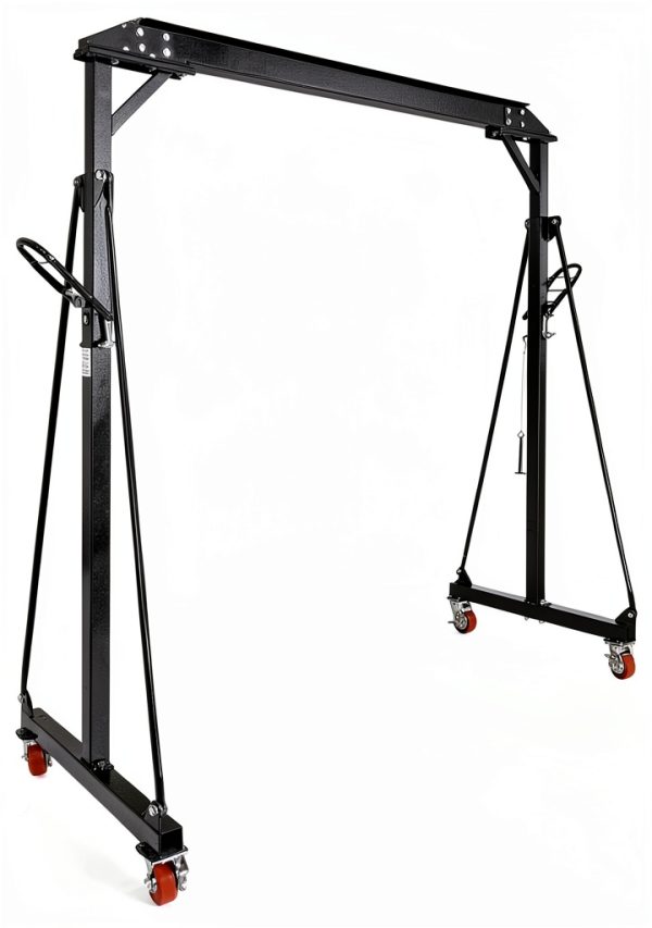 Jegs Gantry Crane Adjustable Height 1 Ton Capacity-0