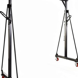 JEGS 1 Ton Gantry Crane with Trolley and Chain Hoist-0