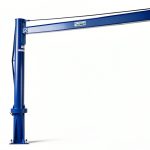 Vestil Jib Crane Steel I-Beam Manual Brake Industrial-0