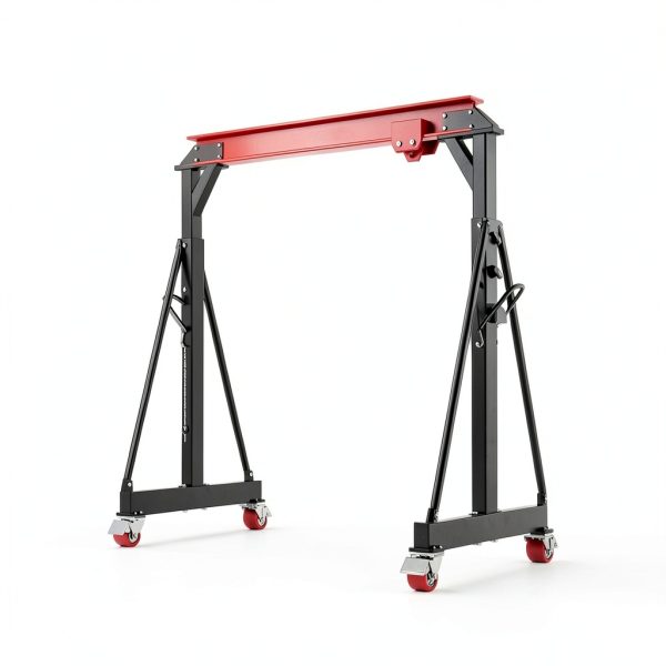 BSMTEK Gantry Crane Alloy Steel 5000 lb Capacity Red-3