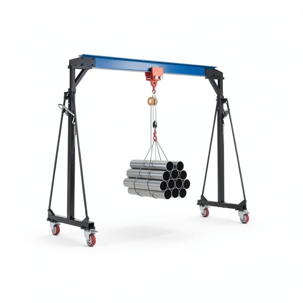 ExploreHorizon Gantry Crane Portable Steel Construction-2