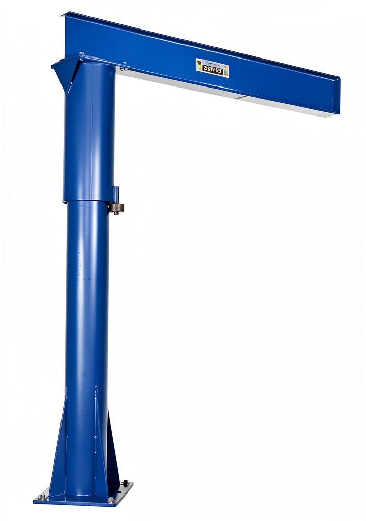 Vestil Jib Crane installed in an industrial workshop