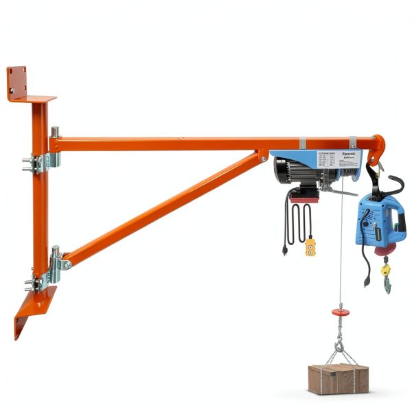 JIAJU Wall Mount Jib Crane 660LBS Carbon Steel Industrial-0