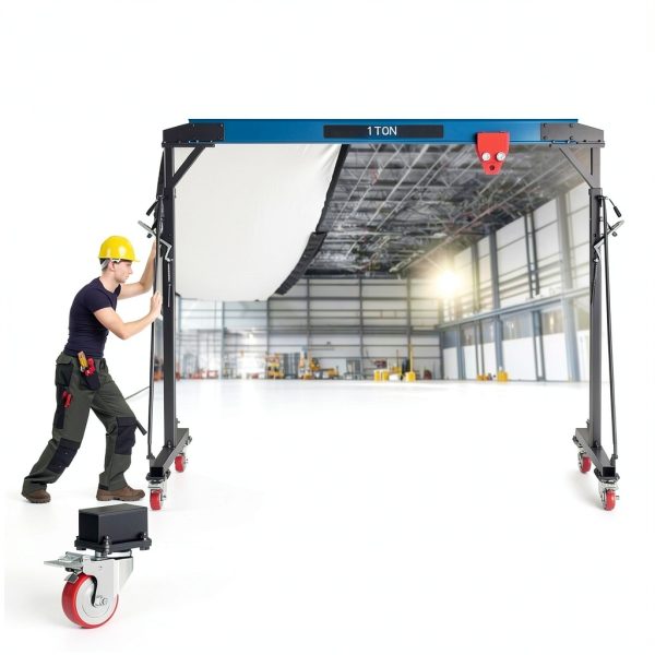 ExploreHorizon Gantry Crane Portable Steel Construction-1
