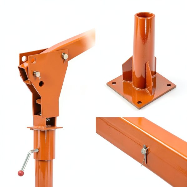 KOKEBREN Truck Crane 1100 lbs Capacity Alloy Steel-7