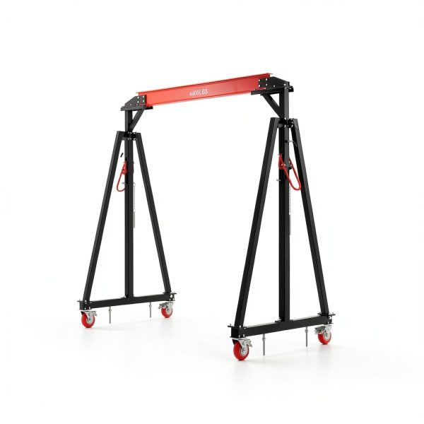 Gantry Crane 2 Ton Capacity Steel I-Beam Industrial Lifting-1