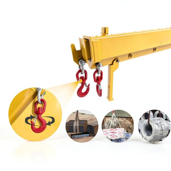 Yokoma Jib Crane 6600LB Capacity Adjustable Angle Forklift-1