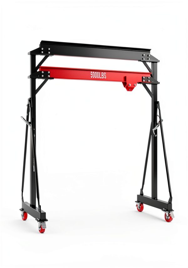 Dkenicor Gantry Crane Heavy Duty Steel 6600 lb Capacity-2