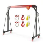 EliteEdge Gantry Crane 2 Ton Capacity Adjustable Height-0