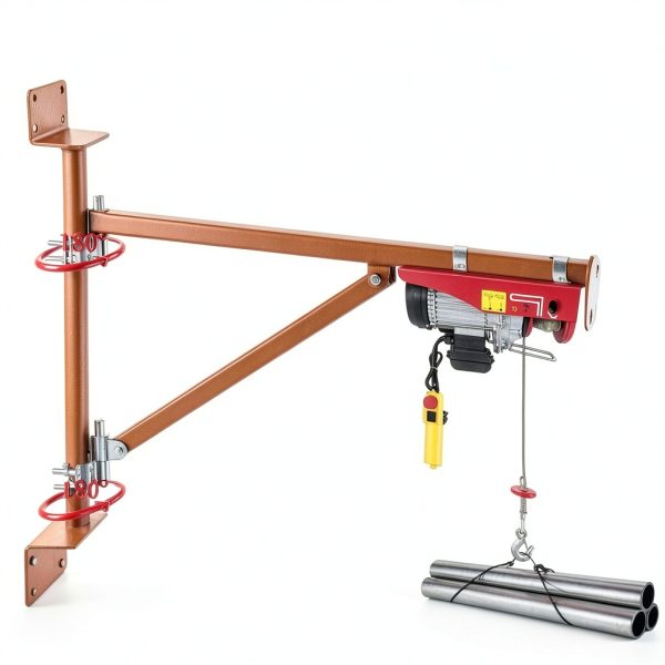 Shunsi Wall Mount Jib Crane 660lbs Carbon Steel Industrial-5