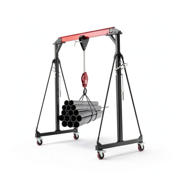 GarveeTech Gantry Crane Portable Steel Construction-6