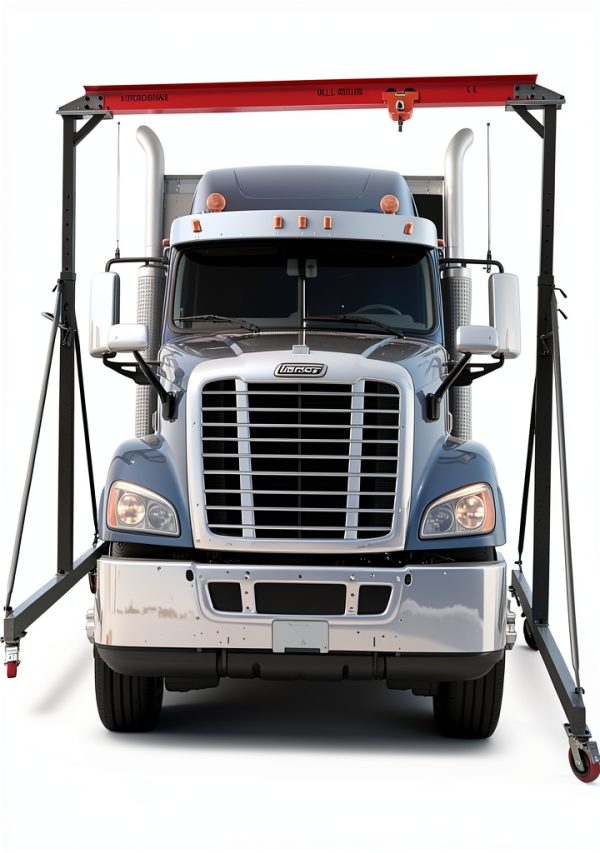 HAOST Gantry Crane Alloy Steel Industrial 4000 LBS Capacity-4