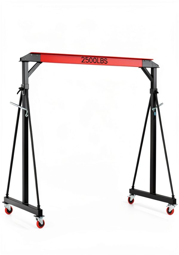HUAGHEE Gantry Crane 5000 LBS Steel Adjustable Height-4