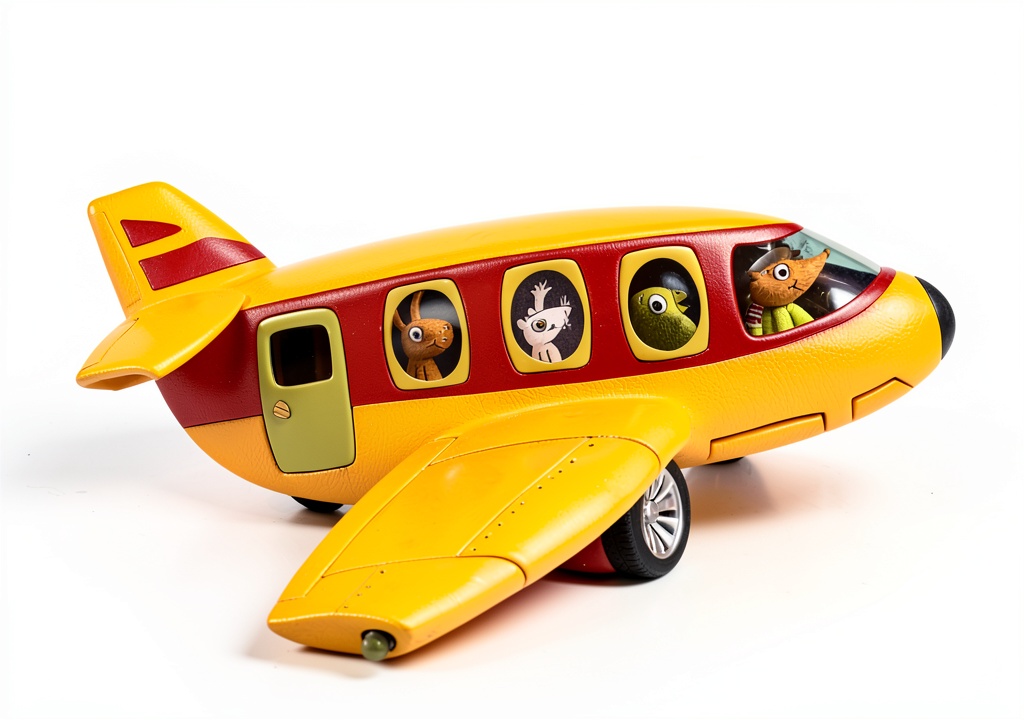 Amazing Machines aviation book open on a tablet