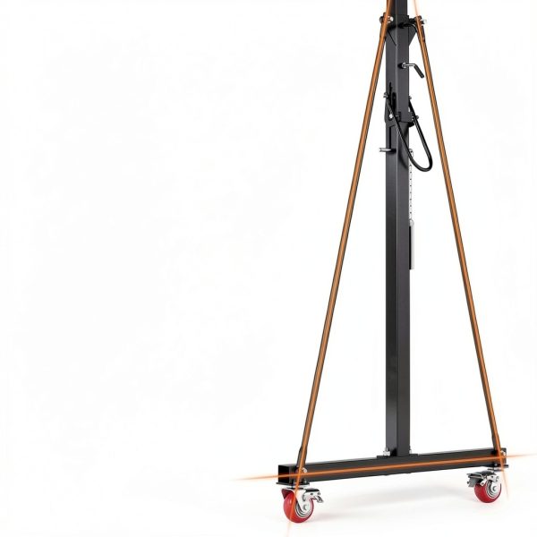 EliteEdge Gantry Crane 2200 lbs Capacity Industrial Steel-5