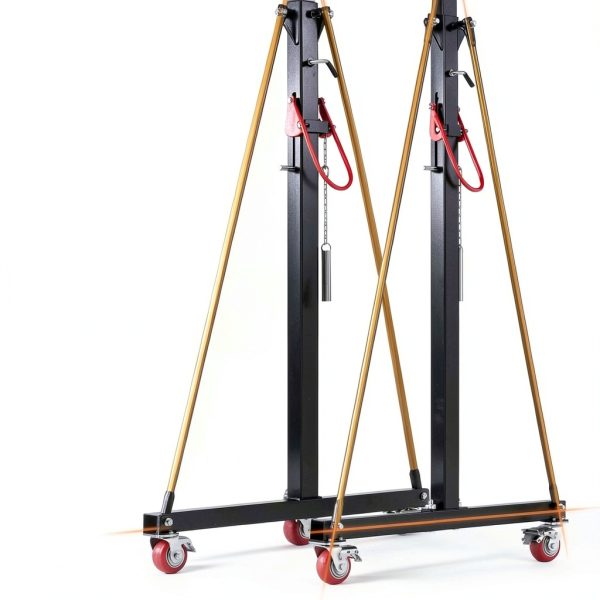 Gantry Crane 2200 lbs Capacity Industrial Steel I-Beam-5