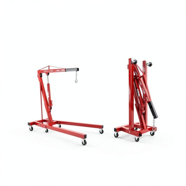H-YEEU Hydraulic Engine Crane Steel 2 Ton Foldable Design-1