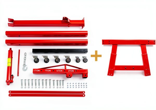 H-YEEU Hydraulic Engine Crane Steel 2 Ton Foldable Design-6