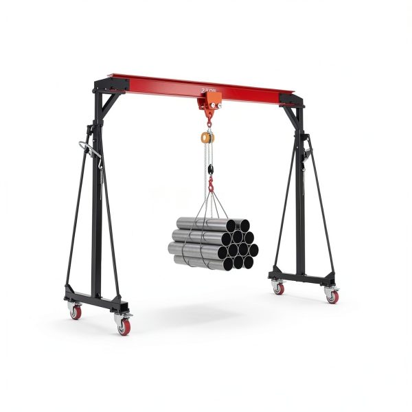 EliteEdge Gantry Crane 2 Ton Capacity Adjustable Height-2