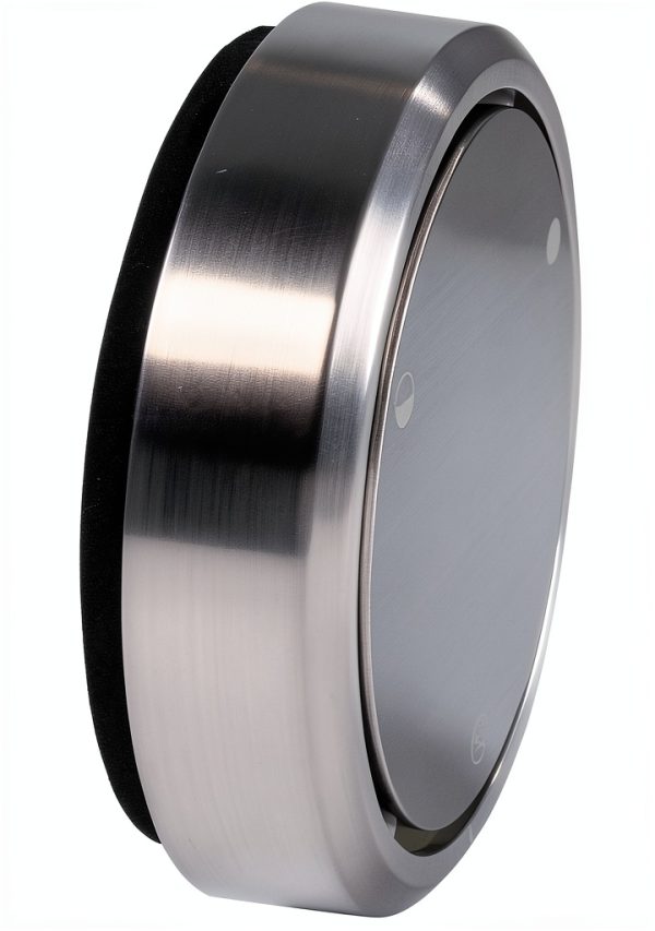 Westbrass D493CH-07 Deep Soak 2-Hole Bathtub Overflow Cover Nickel-3