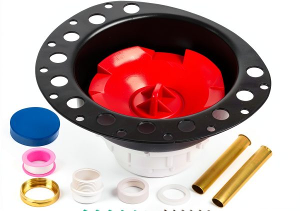 Freestanding Tub Drain Rough-in Kit GNRZZT Brass Pipe PVC Adapter-0