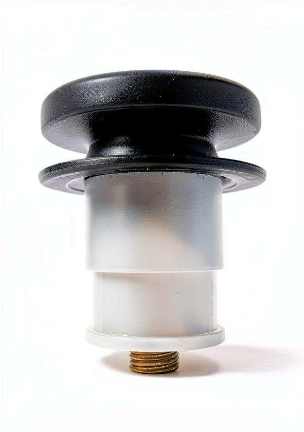 Westbrass 593244-62 1-1/2" Black Tubular Tip-Toe Bath Waste Drain Kit-13