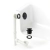 Westbrass 593244-62 1-1/2" Black Tubular Tip-Toe Bath Waste Drain Kit-12