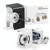 Westbrass D493CH-07 Deep Soak 2-Hole Bathtub Overflow Cover Nickel-6