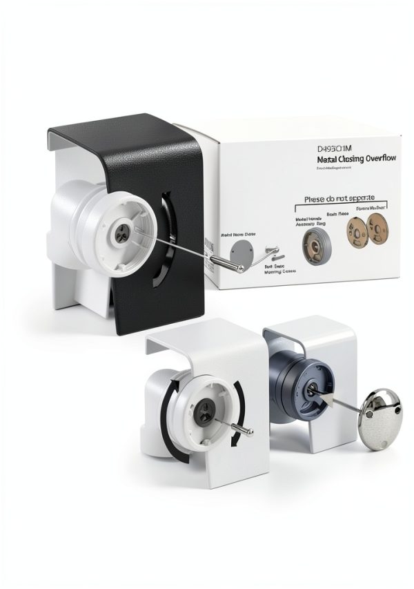 Westbrass D493CH-07 Deep Soak 2-Hole Bathtub Overflow Cover Nickel-6
