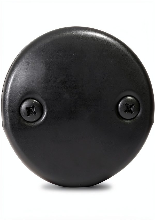 Westbrass 593244-62 1-1/2" Black Tubular Tip-Toe Bath Waste Drain Kit-6
