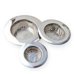 Hair Catcher Shower Drain 3‑Pack Feeke Steel Anti‑Clog Stopper-0