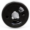 Westbrass D493CH-07 Deep Soak 2-Hole Bathtub Overflow Cover Nickel-4