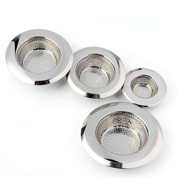 Hair Catcher Shower Drain 3‑Pack Feeke Steel Anti‑Clog Stopper-3