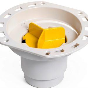 Oatey PVC Universal Freestanding Tub Drain Kit 46000P White-0