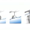 Westbrass D493CH-07 Deep Soak 2-Hole Bathtub Overflow Cover Nickel-5