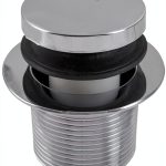 Eastman Tip-Toe Bath Drain Assembly Kit 1-1/2" x 11.5" Chrome Plated-0